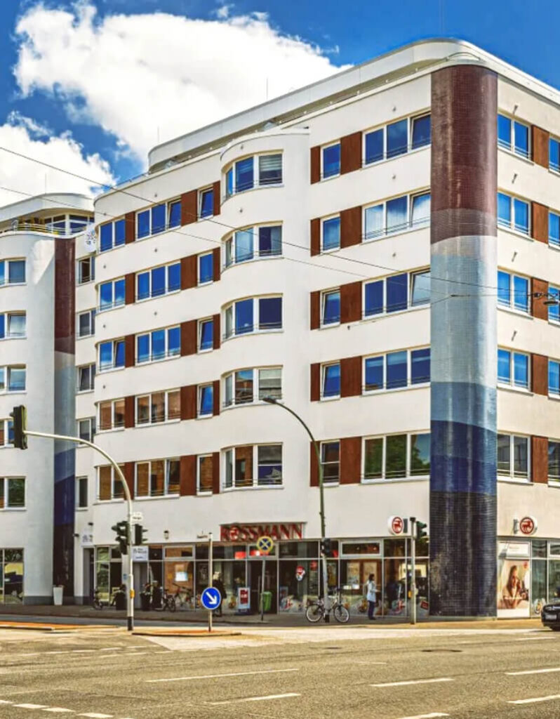 Wohnanlage in Bremerhaven von außen
