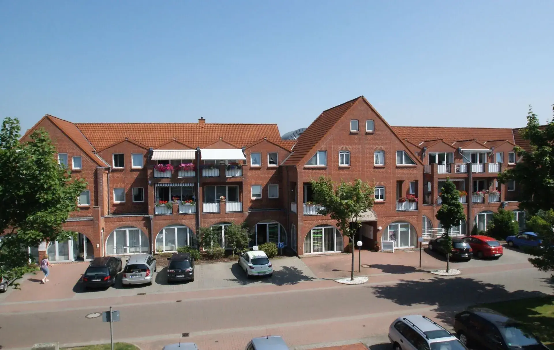 Luftaufnahme vom Standort in Kirchweye