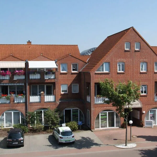 Luftaufnahme vom Standort in Kirchweye