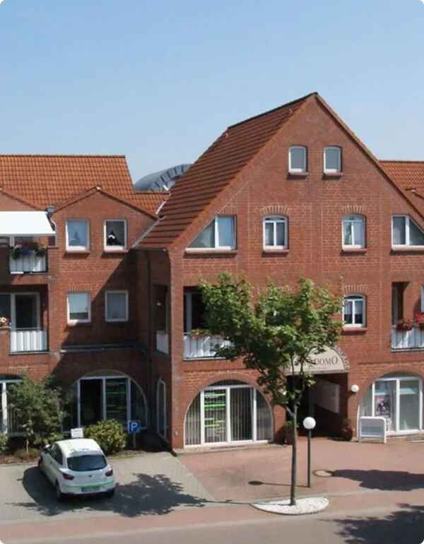 Luftaufnahme vom Standort in Kirchweye